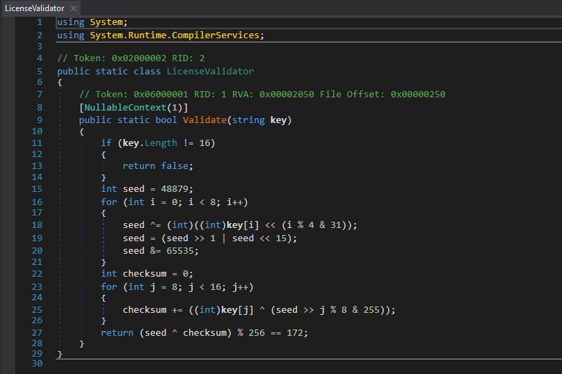 source code